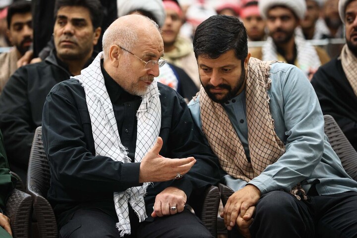 تصاویر/ گردهمایی دانشجویان و طلاب بسیجی با حضور قالیباف