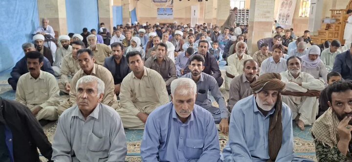 تصاویر/ اقامه نماز جمعه شهر جازموریان