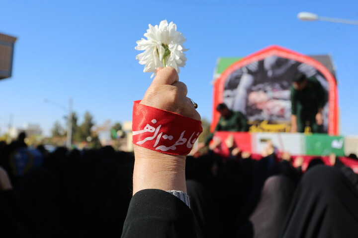 تصاویر/ استقبال مردم شهرهای تودشک و کوهپایه از کاروان اهالی بهشت