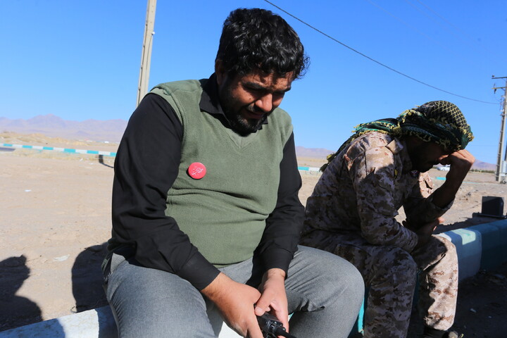 تصاویر/ استقبال مردم شهرهای تودشک و کوهپایه از کاروان اهالی بهشت