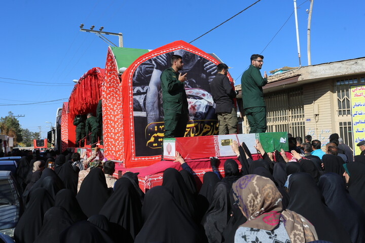 تصاویر/ استقبال مردم شهرهای تودشک و کوهپایه از کاروان اهالی بهشت