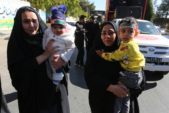 تصاویر/ استقبال مردم شهرهای تودشک و کوهپایه از کاروان اهالی بهشت