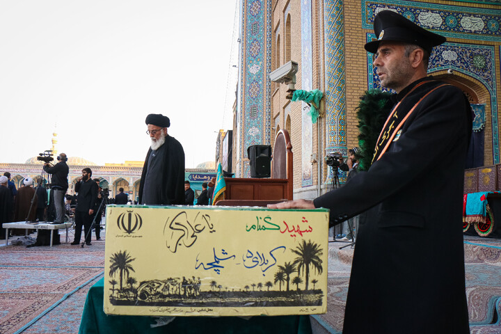 تصاویر/ نماز باران در مسجد مقدس جمکران