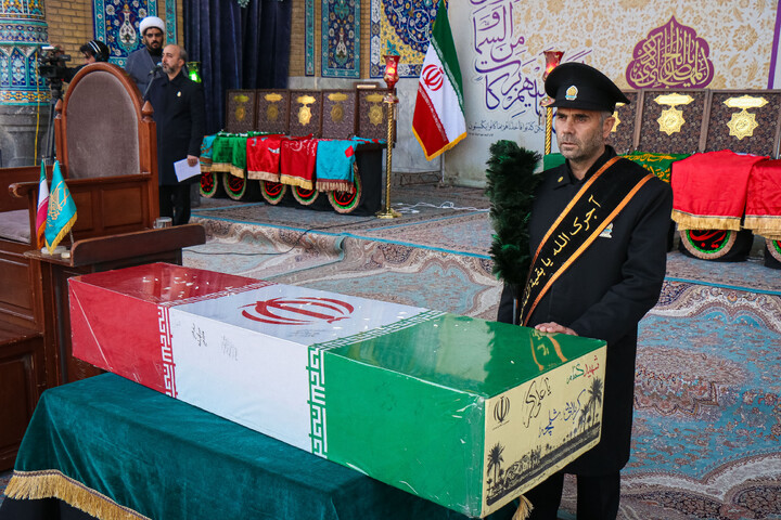 تصاویر/ نماز باران در مسجد مقدس جمکران