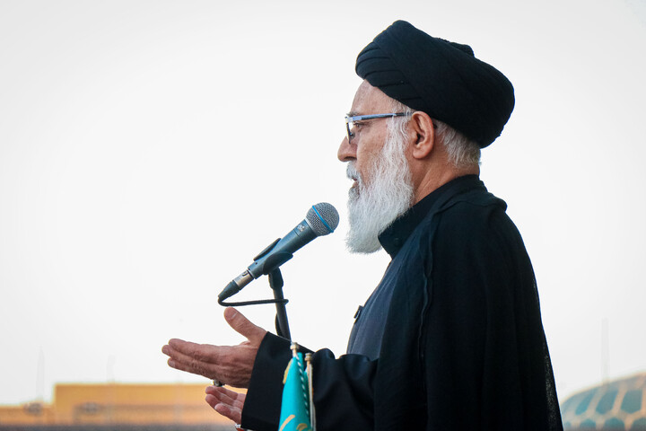 تصاویر/ نماز باران در مسجد مقدس جمکران