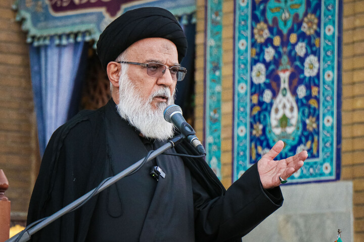 تصاویر/ نماز باران در مسجد مقدس جمکران