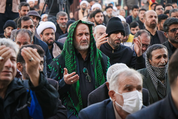 تصاویر/ نماز باران در مسجد مقدس جمکران