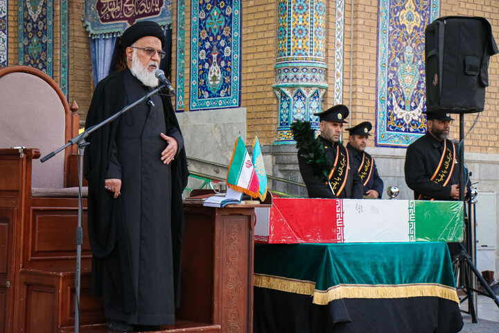 تصاویر/ نماز باران در مسجد مقدس جمکران