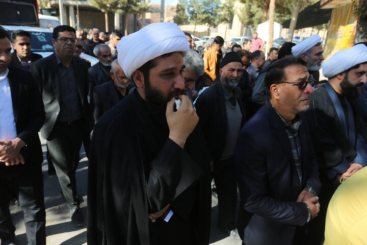 تصاویر/ آیین استقبال مردم شهر هرند از کاروان اهالی بهشت