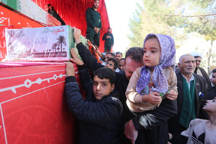 تصاویر/ آیین استقبال مردم شهر هرند از کاروان اهالی بهشت