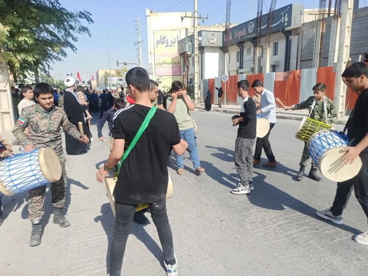 تصاویر/ استقبال از شهید گمنام در برازجان