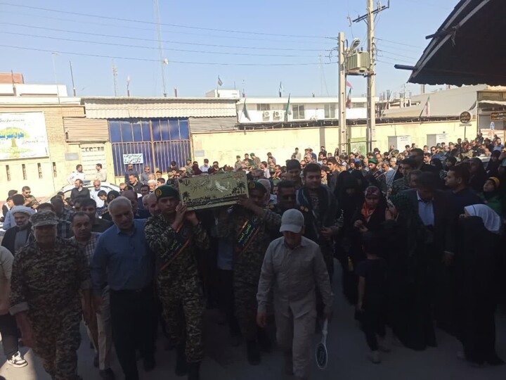 تصاویر/ استقبال از شهید گمنام در برازجان