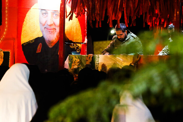 تصاویر/مردم شهیدپرور شهر ورزنه میزبان کاروان اهالی بهشت