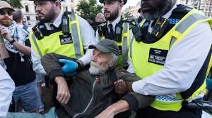 UK police arrest London protesters opposing ban on Palestine Action