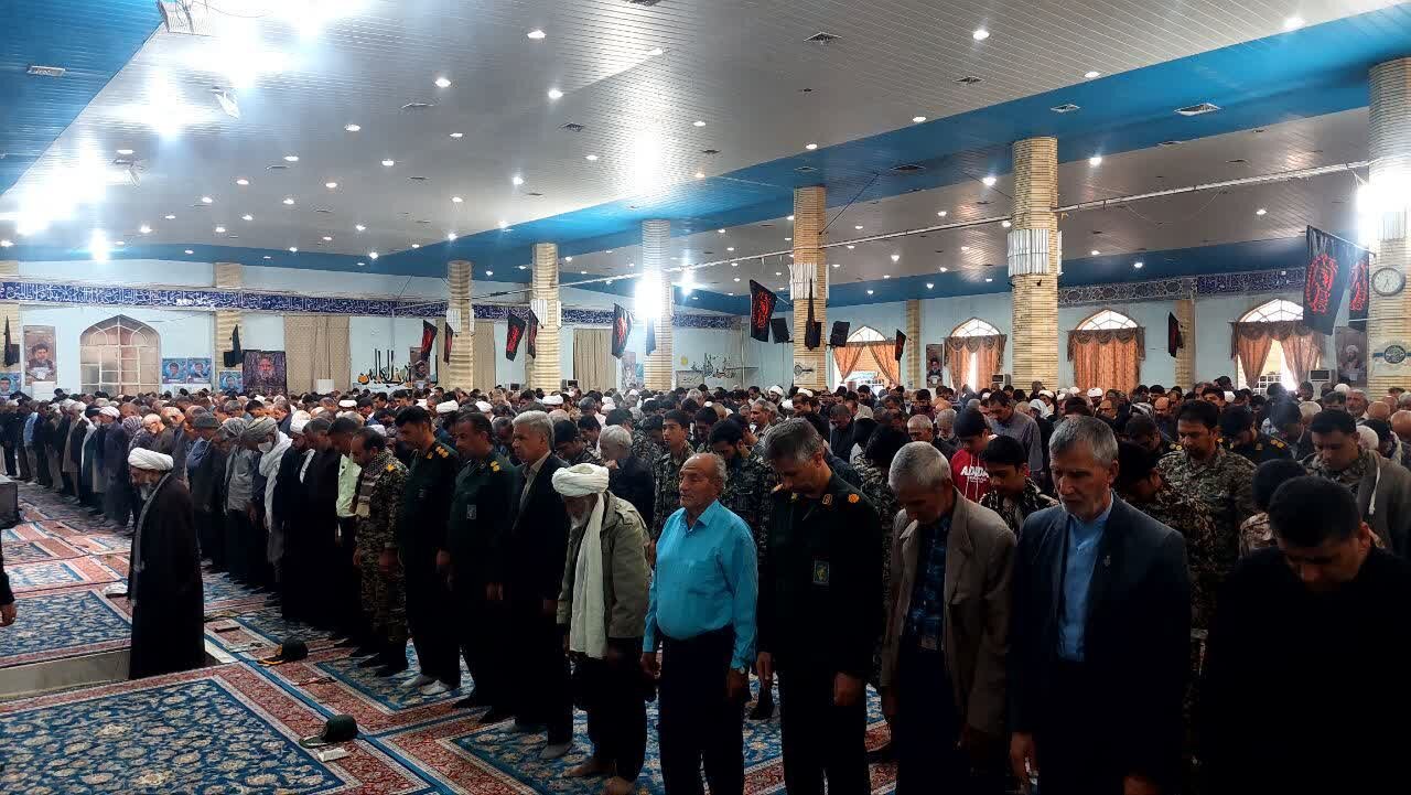 تصاویر/ آیین عبادی سیاسی نماز جمعه شهرستان زابل