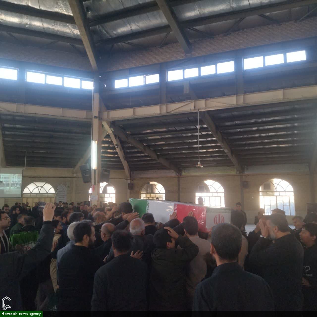 تصاویر/ مراسم میقات‌الصالحین و تشییع پیکر شهید گمنام در سبزوار