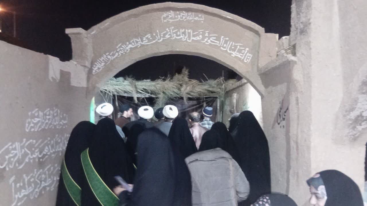 افتتاح پنجمین سوگواره تجسّمی چادرِخاکی در قم