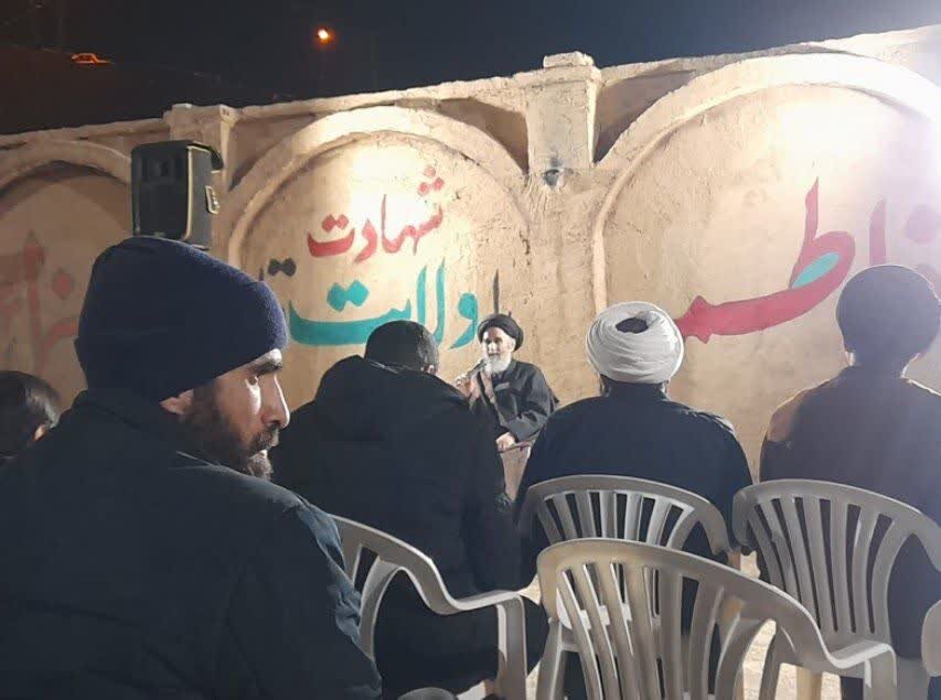 افتتاح پنجمین سوگواره تجسّمی چادرِخاکی در قم