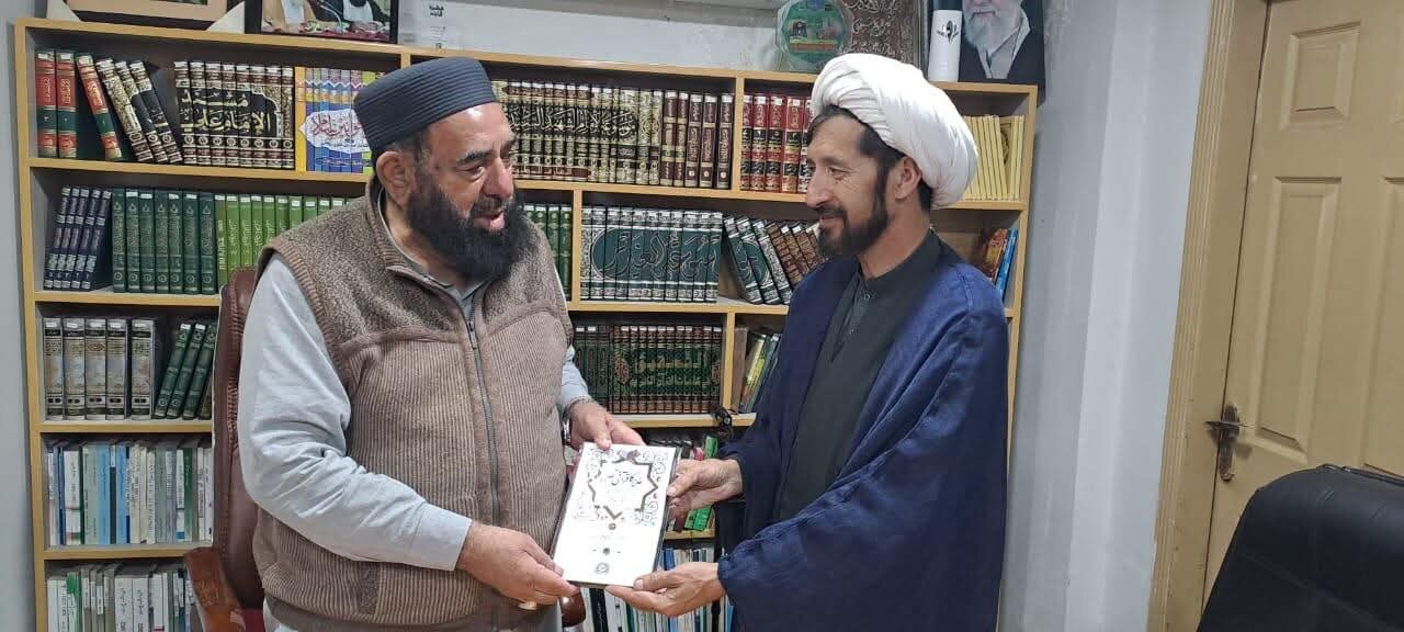 تحریکِ حسینی پارا چنار کے وفد کی علامہ افتخار حسین نقوی سے ملاقات