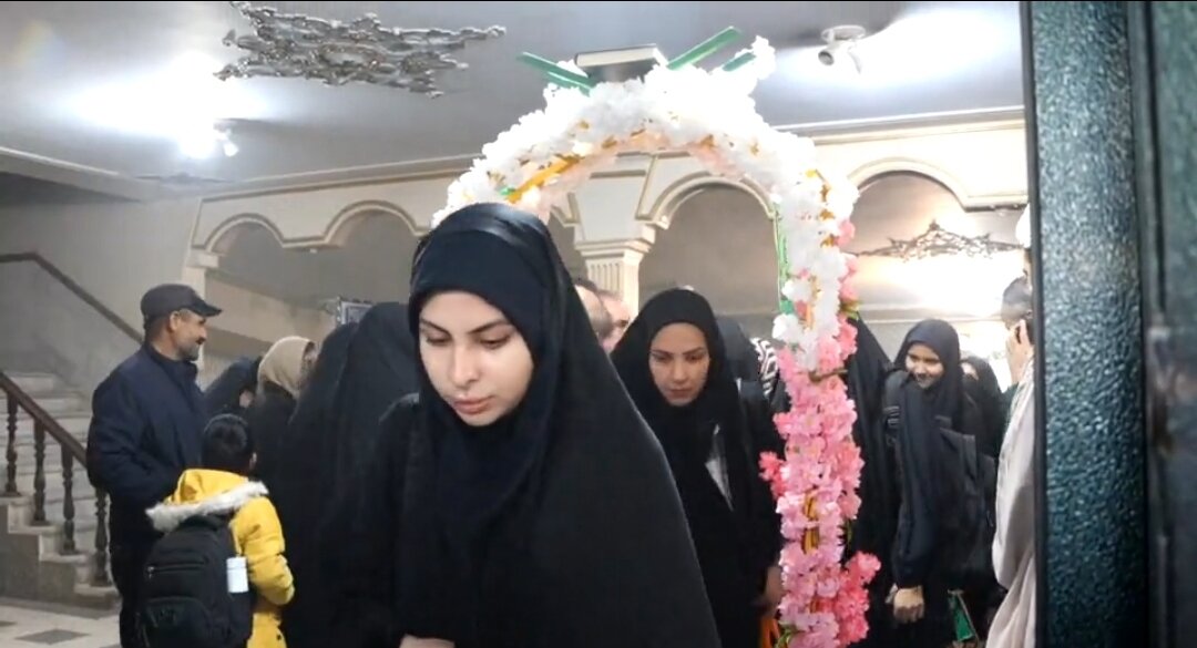 فیلم| اعزام دانش آموزان دختر شهر اراک به اردوی راهیان‌ نور