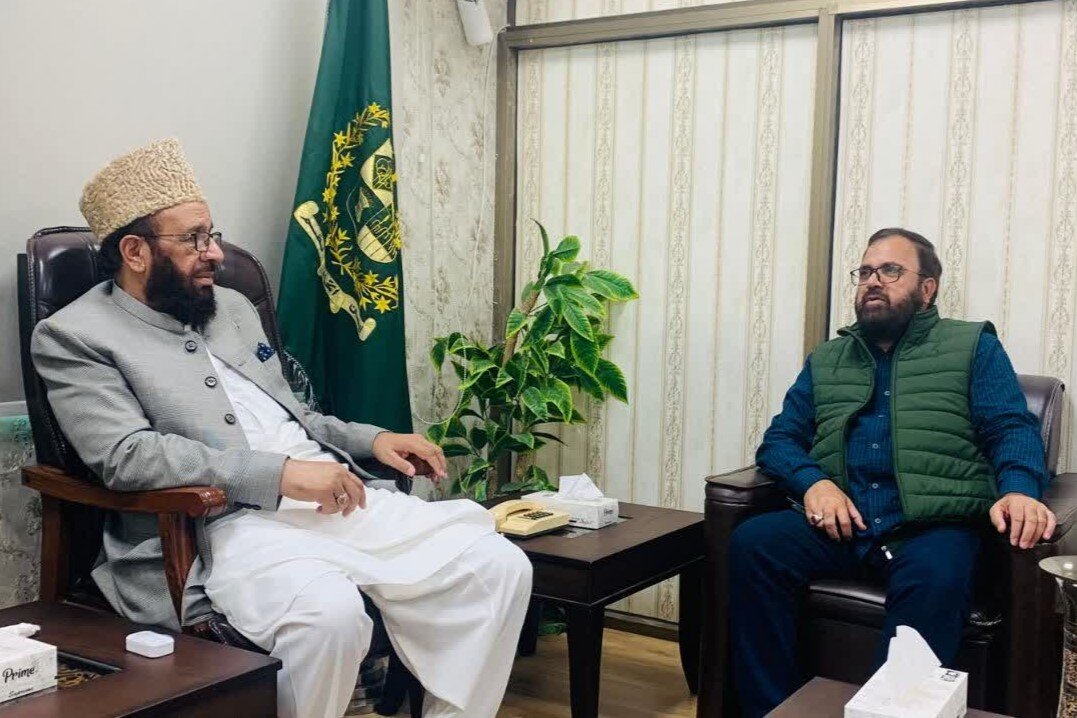 علامہ اشفاق وحیدی کی وزیر مذہبی  امور سے ملاقات / ملکی سالمیت اور بین المذاہب ہم آہنگی پر گفتگو