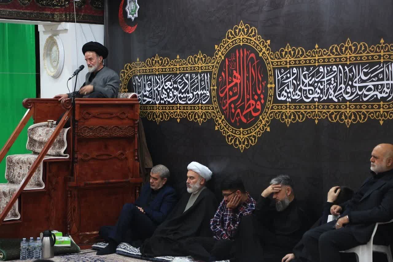 برگزاری مراسم فاطمیه در مرکز اسلامی مسکو