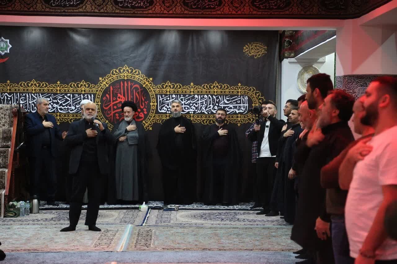 برگزاری مراسم فاطمیه در مرکز اسلامی مسکو