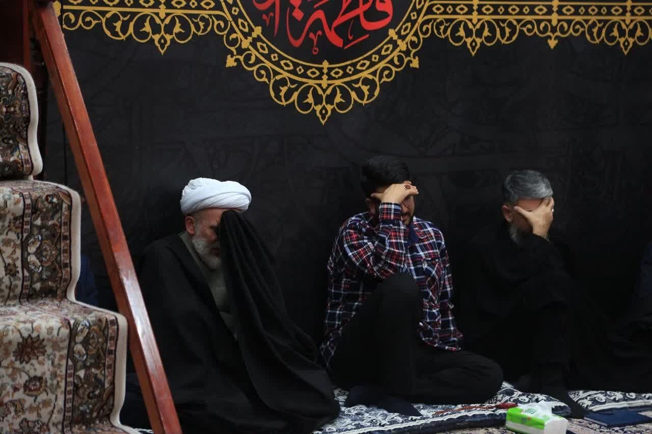 برگزاری مراسم فاطمیه در مرکز اسلامی مسکو