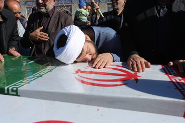 تصاویر/ استقبال مردم شهر نائین از کاروان اهالی بهشت