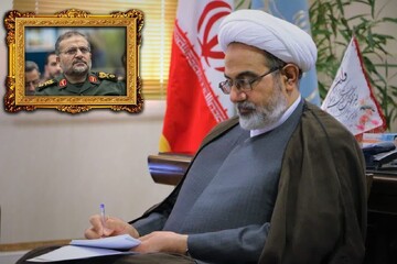تبریک رئیس سازمان قضایی نیروهای مسلح به رئیس سازمان بسیج مستضعفین سپاه