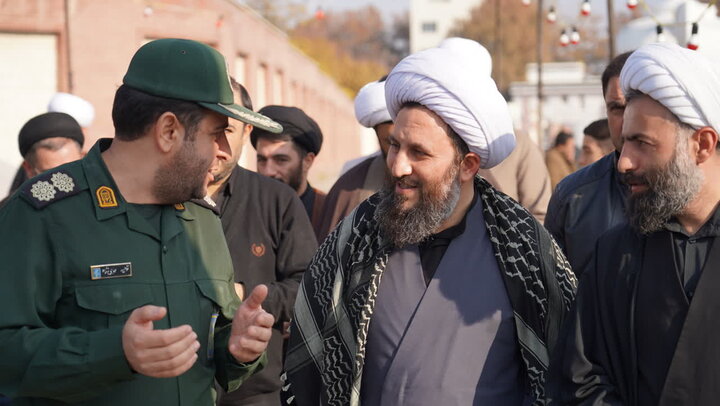 تصاویر/ آیین افتتاحیه نمایشگاه کوچه های بنی هاشم در شهرستان خوی