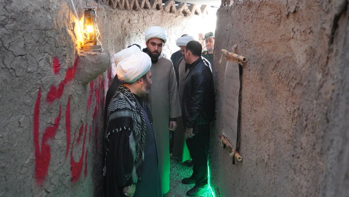 تصاویر/ آیین افتتاحیه نمایشگاه کوچه های بنی هاشم در شهرستان خوی