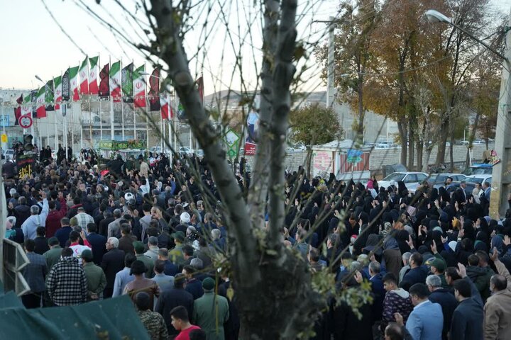 تصاویر/ استقبال مردم شهرستان های ازنا و الیگودرز از شهدای گمنام