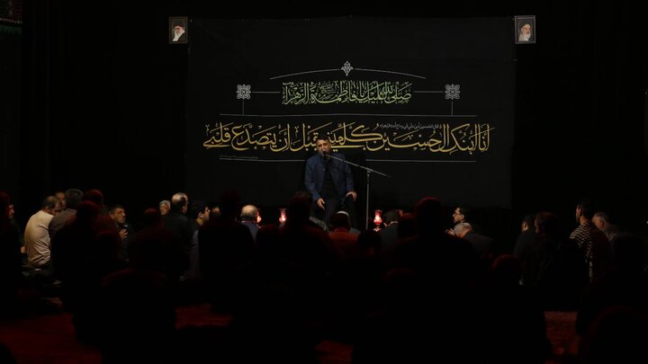 تصاویر/ مراسم سوگواری شهادت حضرت فاطمه(س) در حسینیه آیت الله حقشناس