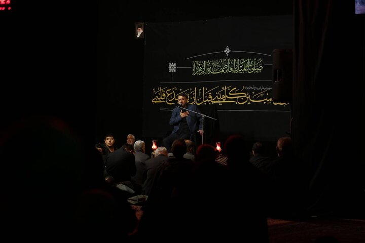 تصاویر/ مراسم سوگواری شهادت حضرت فاطمه(س) در حسینیه آیت الله حقشناس