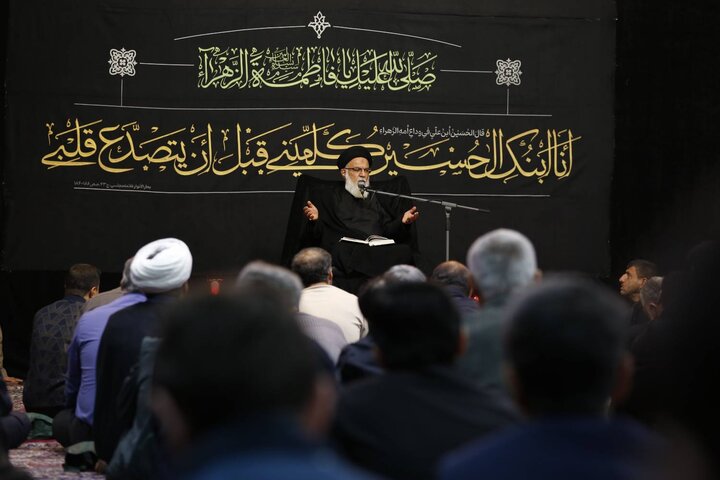 تصاویر/ مراسم سوگواری شهادت حضرت فاطمه(س) در حسینیه آیت الله حقشناس