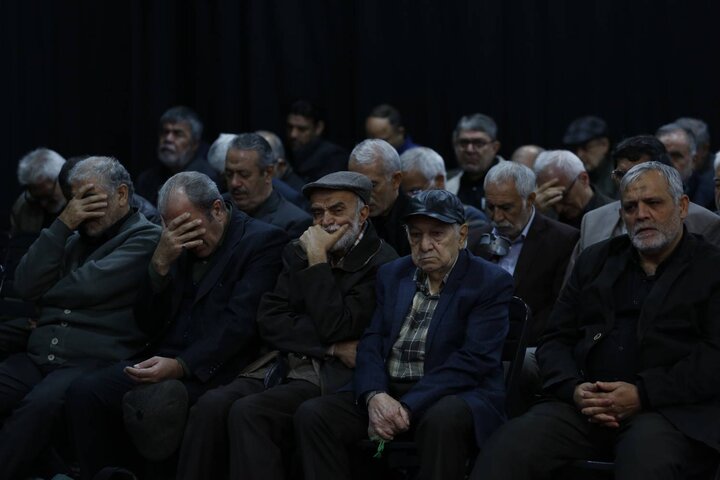 تصاویر/ مراسم سوگواری شهادت حضرت فاطمه(س) در حسینیه آیت الله حقشناس