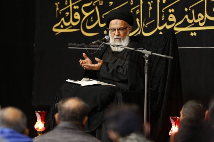 تصاویر/ مراسم سوگواری شهادت حضرت فاطمه(س) در حسینیه آیت الله حقشناس