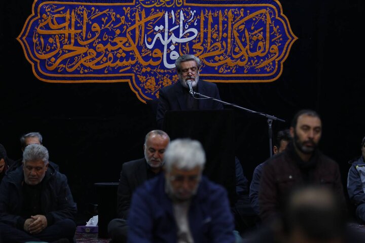 تصاویر/ مراسم سوگواری شهادت حضرت فاطمه(س) در حسینیه آیت الله حقشناس