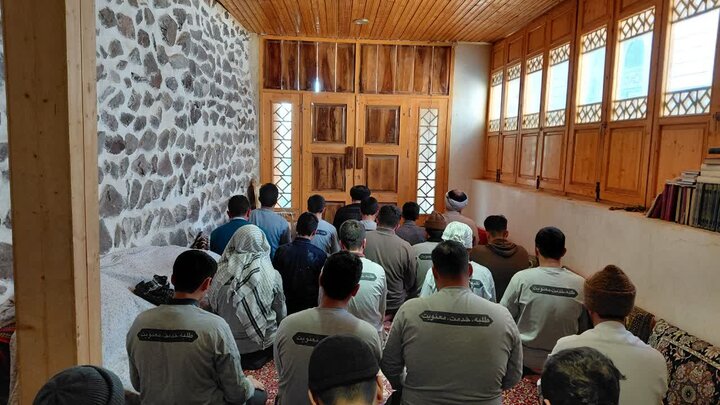 فعالیتهای جهادی طلاب حوزه علمیه قزوین در الموت غربی قزوین