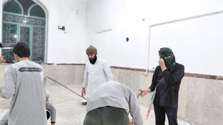 فعالیتهای جهادی طلاب حوزه علمیه قزوین در الموت غربی قزوین