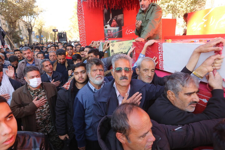 تصاویر/ استقبال مردم شهر نائین از کاروان اهالی بهشت