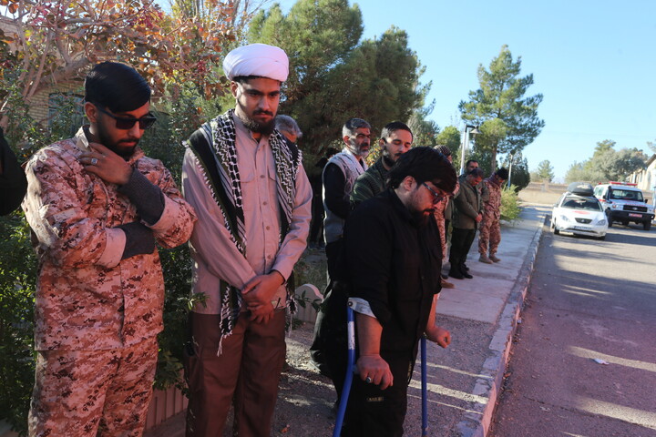 تصاویر/ استقبال مردم شهر نائین از کاروان اهالی بهشت