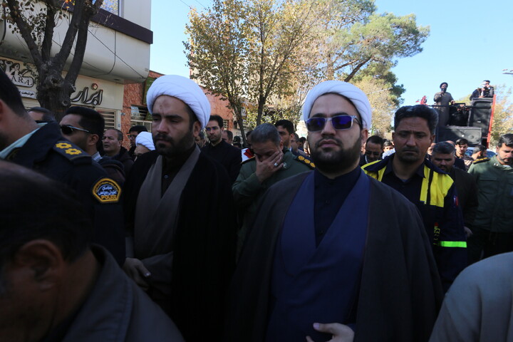 تصاویر/ استقبال مردم شهر نائین از کاروان اهالی بهشت