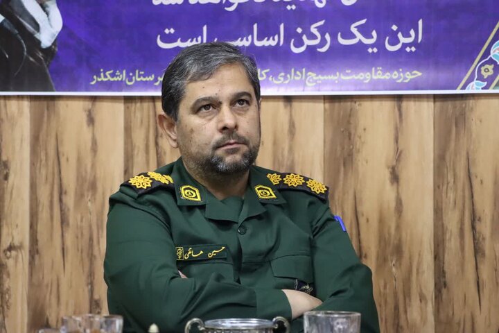 تصاویر/ برگزاری جلسه حلقه صالحین مدیران ادارات اشکذر به مناسبت هفته بسیج