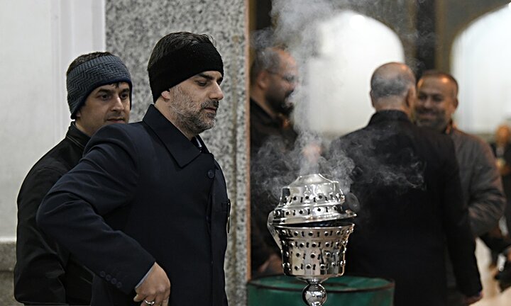 تصاویر/ مراسم غبارروبی مضجع مطهر حضرت عبدالعظیم(ع)