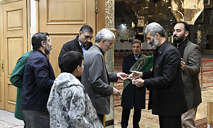 تصاویر/ مراسم غبارروبی مضجع مطهر حضرت عبدالعظیم(ع)