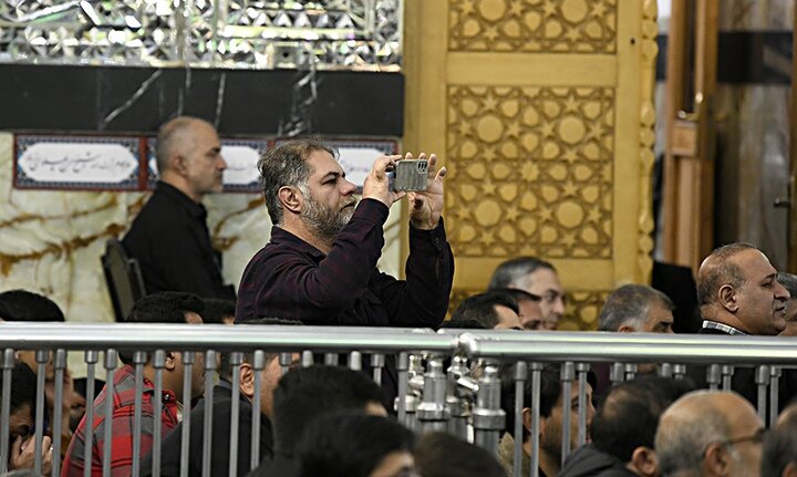 تصاویر/ مراسم غبارروبی مضجع مطهر حضرت عبدالعظیم(ع)