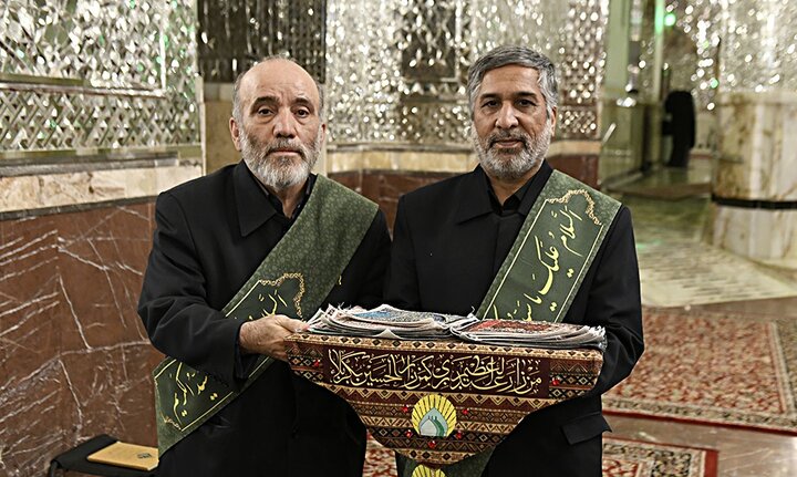 تصاویر/ مراسم غبارروبی مضجع مطهر حضرت عبدالعظیم(ع)