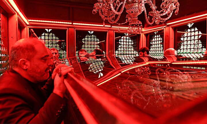 تصاویر/ مراسم غبارروبی مضجع مطهر حضرت عبدالعظیم(ع)